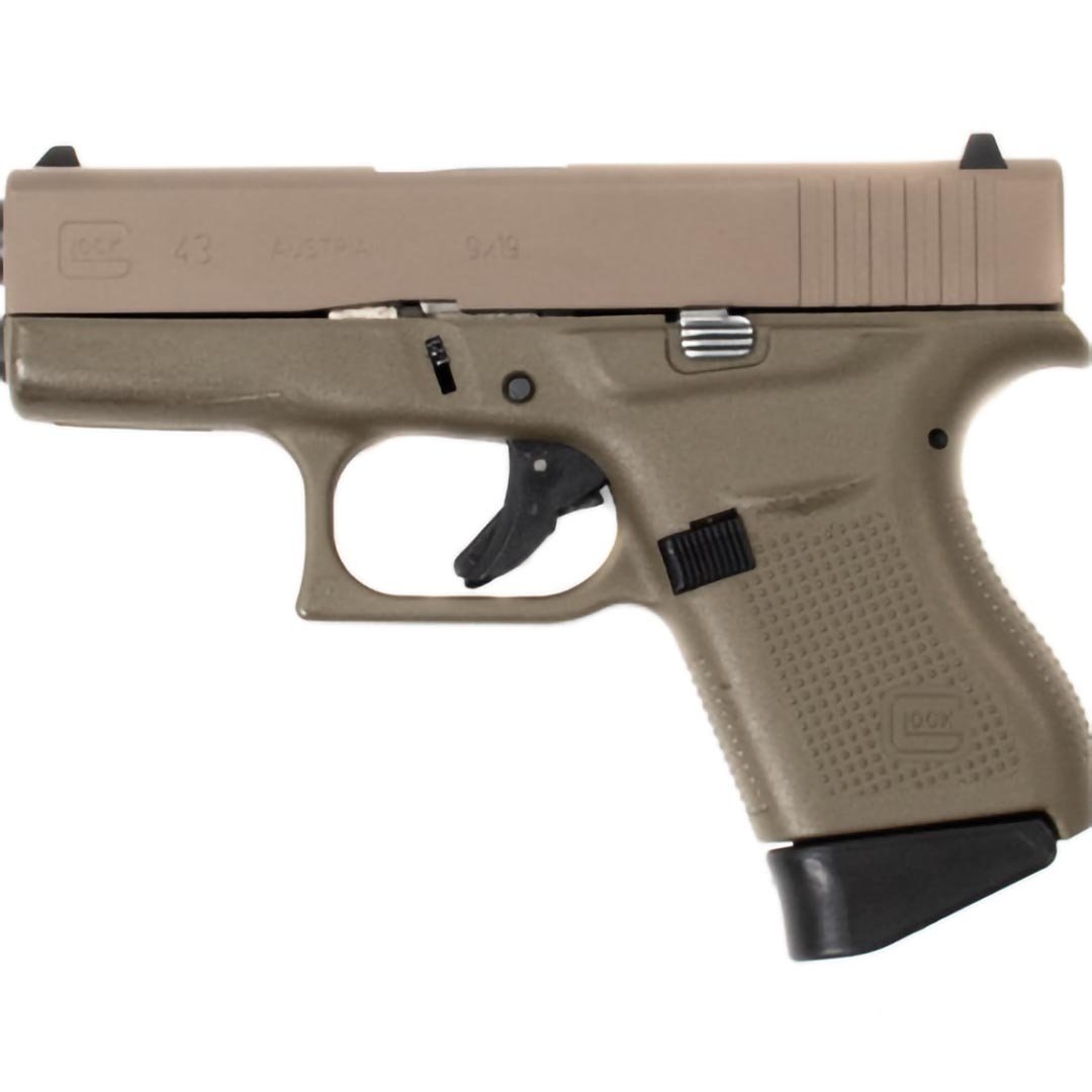 GLOCK 43 9mm luger (9x19 para)